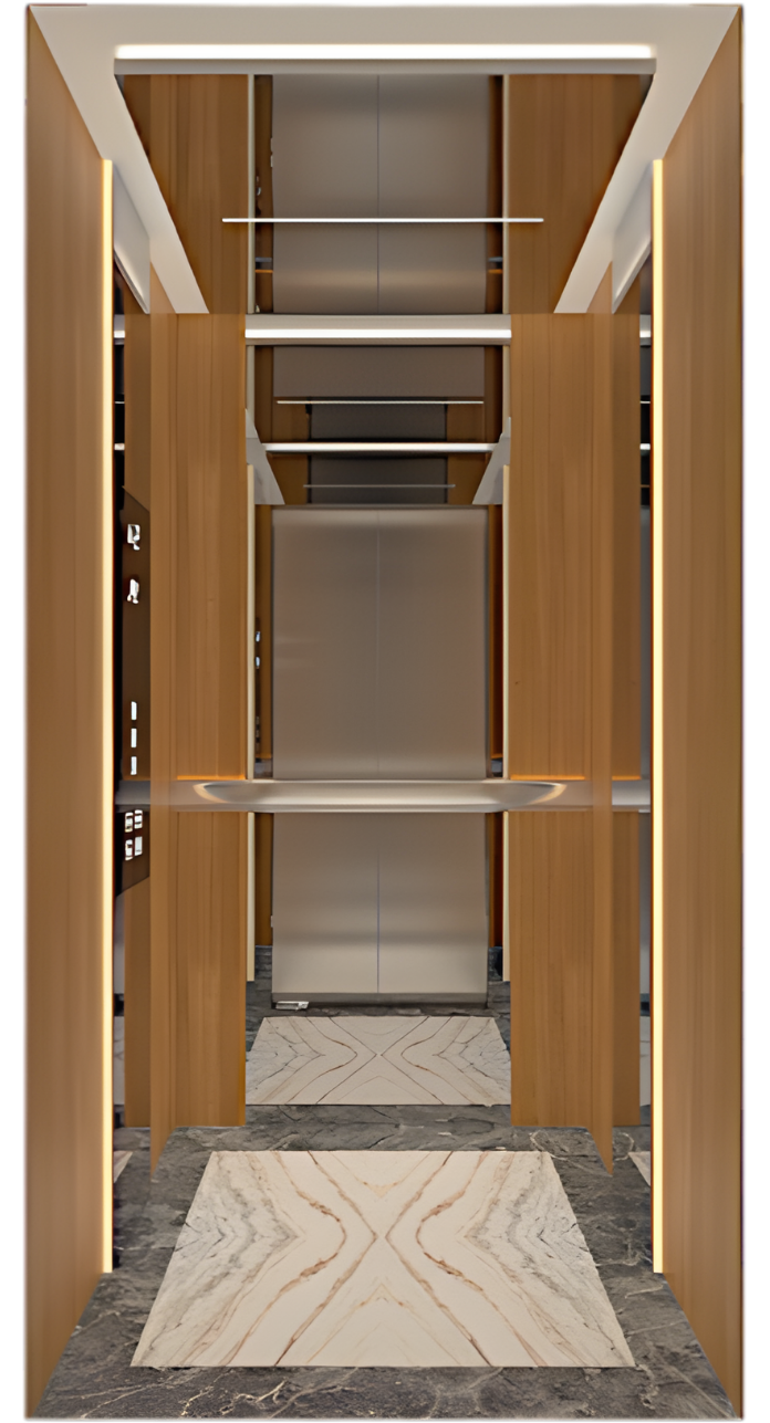 Standard cabin interior