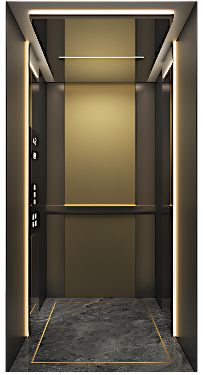 Standard cabin interior